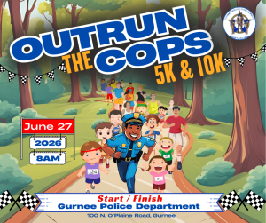 14th Annual Outrun the Cops 5K Run/Walk logo