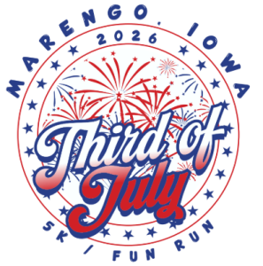 Marengo 3rd of July 5K Run/Walk logo