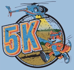 Vintage Hpd 5K Foxtrot logo