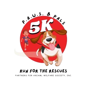 P.A.W.S. & Pals 5K 2026 logo