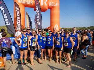 Wcrc Reach the Beach Relay Team logo