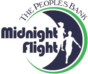 The Peoples Bank Midnight Flight logo