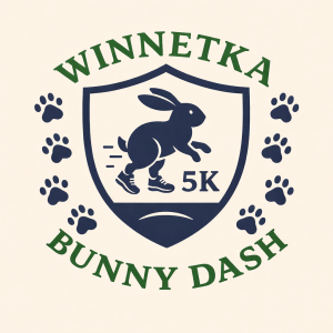 Winnetka Bunny Hop Dash 5k logo