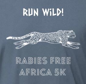 Run Wild! Rabies Free Africa 5K logo