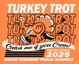 Turkey Trot 5K for Wtps Unified Sports® sponsored by Wayne Special Parents Association logo