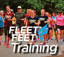 Fleet Feet Roc Fall Training logo