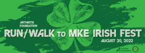 Run/Walk to Milwaukee Irish Fest logo