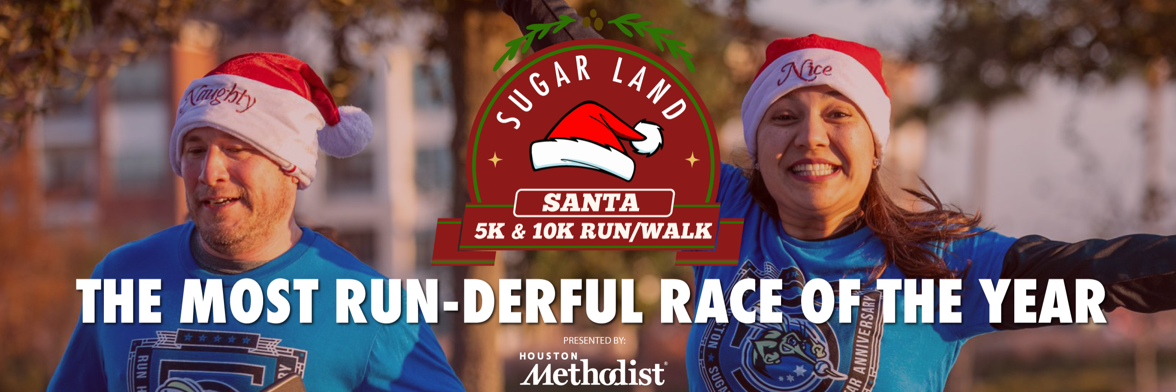 Run Houston! Sugar Land Santa 5K & 10K presented by Houston Methodist