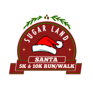 Run Houston! Sugar Land Santa 5K & 10K presented by Houston Methodist logo