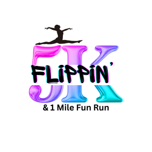 Flippin' 5K and 1 Mile Fun Run logo