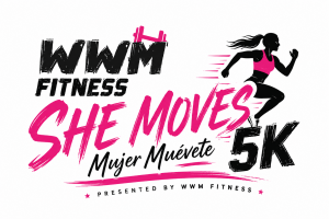 She Moves Mujer Muévete logo