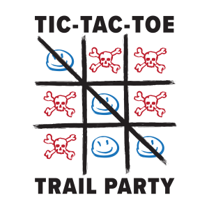 Tic-Tac-Toe Trail Party logo