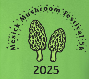 2026 Mesick Mushroom Festival 5K logo