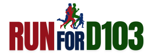Run for D103 5K Run/Walk logo