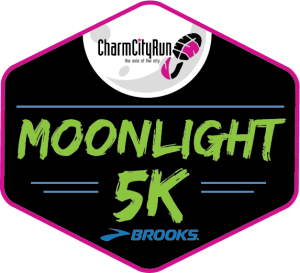 Moonlight 5K and Twilight Kids Run presented by Brooks logo