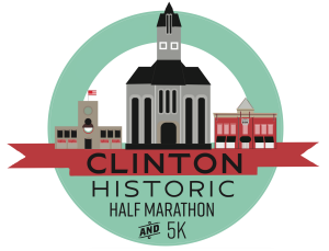 Clinton Historic Half Marathon & 5K logo