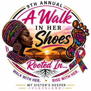 9th Annual - A Walk in Her Shoes logo