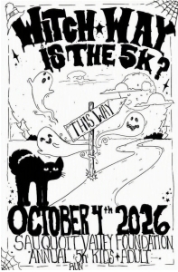 Witch Way is the 5K logo