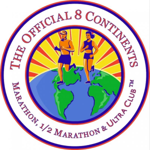 The Official 8 Continents Marathon Club logo
