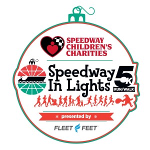 Speedway in Lights 5K logo