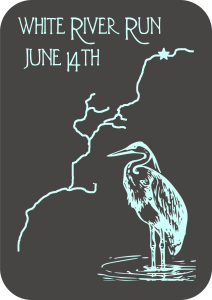 White River Run logo