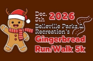 Belleville Gingerbread 5K Run/Walk logo