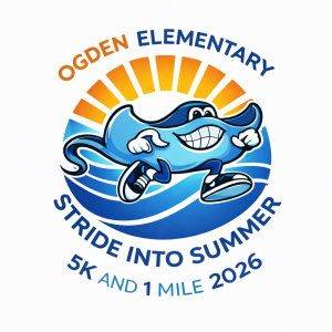 Stingray Stride 5K & 1 Mile Fun Run logo