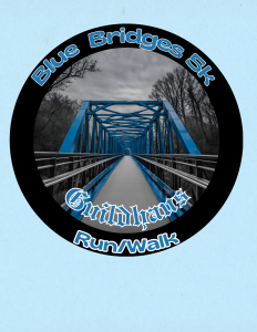 Blue Bridges 5K logo