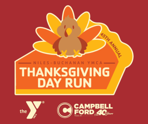 Niles-Buchanan Ymca Thanksgiving Day Run logo