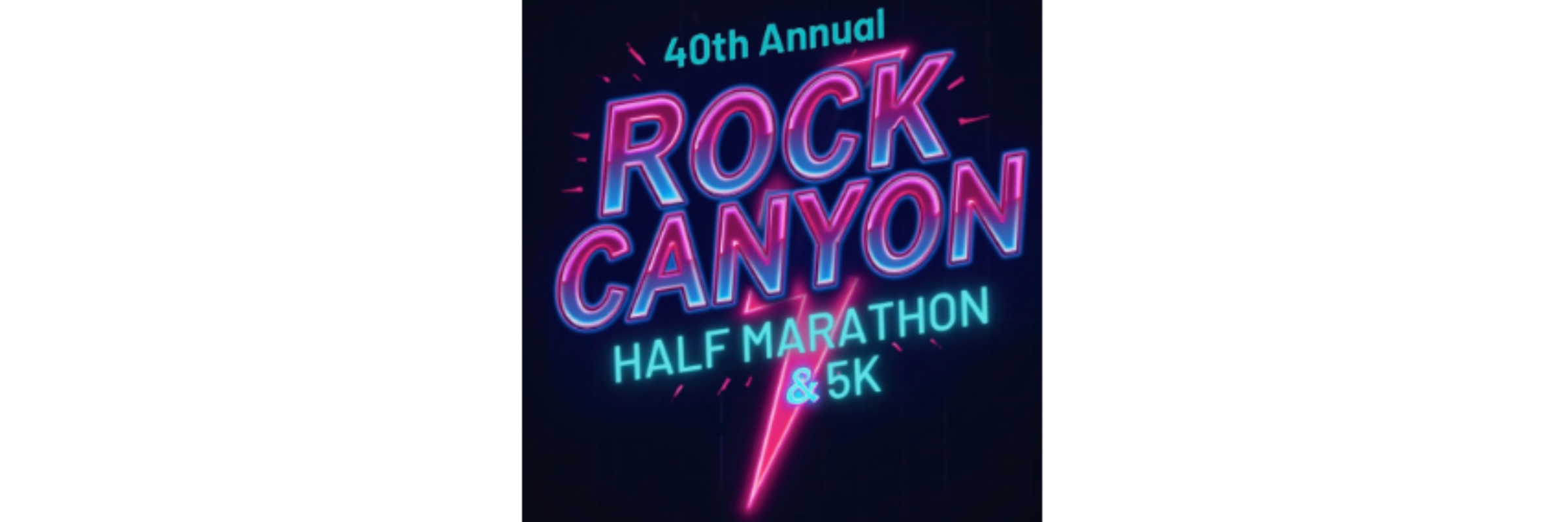 Rock Canyon Half Marathon- 40th Anniversary Run!