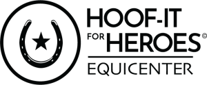 Hoof-It For Heroes logo