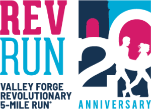 Valley Forge Revolutionary 5-Mile Run ® logo