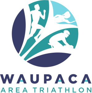 Waupaca Area Triathlon logo