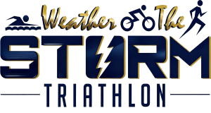 Weather the Storm Triathlon logo