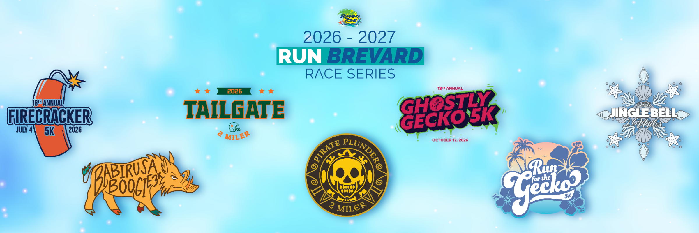 Running Zone Foundation Run Brevard Race Series 2026-2027
