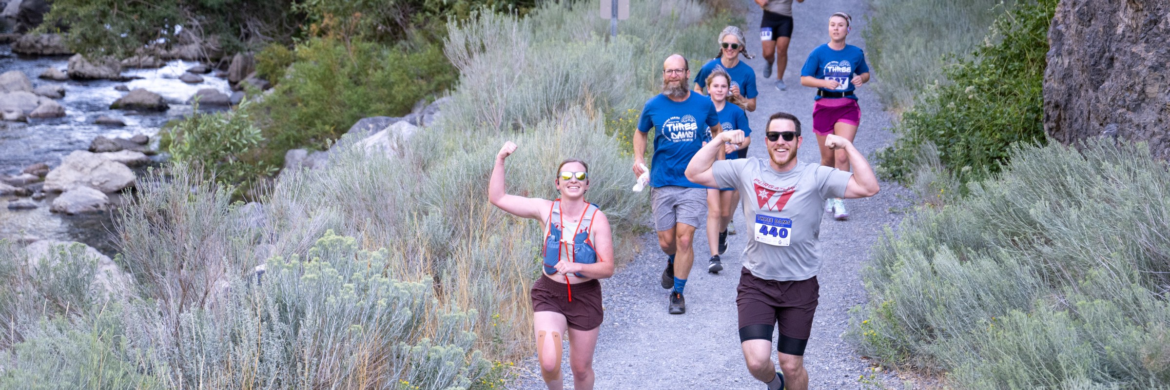 Three Dams 10 Miler, 10K, 5K
