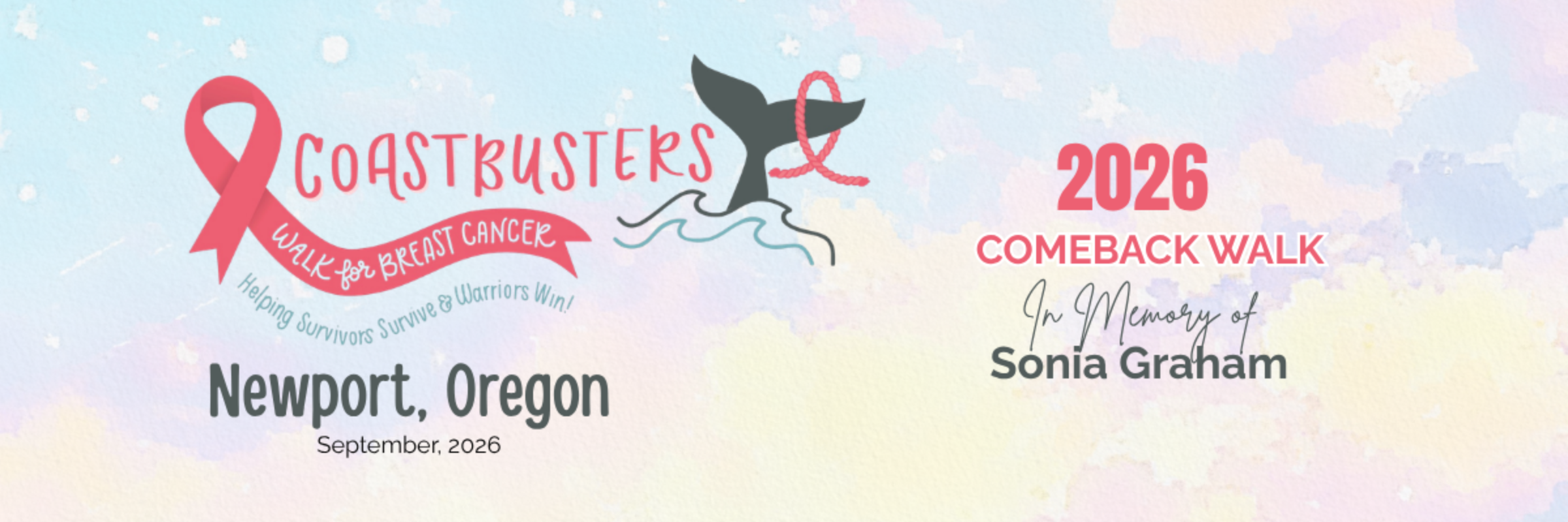 2026 CoastBusters Walk for Breast Cancer - Newport, OR