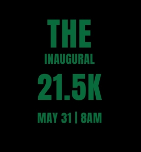 The Inaugural 21.5K logo
