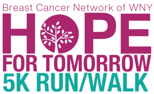 Breast Cancer Network Hope for Tomorrow 5K Run/Walk logo
