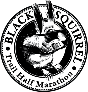 Black Squirrel Half Marathon logo