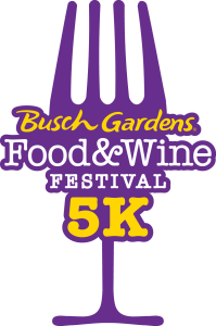 Busch Gardens Food & Wine Festival 5K: Sip, Savor & Sprint logo
