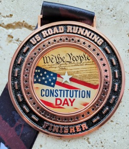 Constitution Day Virtual 5K, 10K, 13.1M, & 26.2M (September ) logo