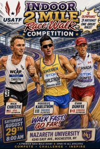 Usatf Niagara Indoor 2 Mile Race Walk logo