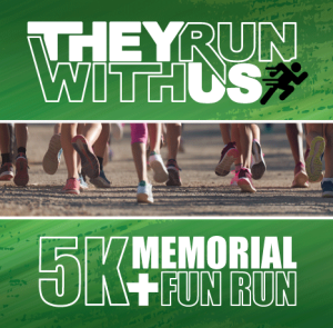 They Run With Us 5k Memorial and Fun Run logo