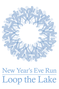 23rd Annual New Year's Eve Loop-the-Lake Run logo