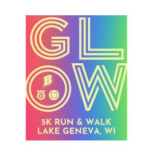 Badger High School 5K GLOW Run/Walk logo