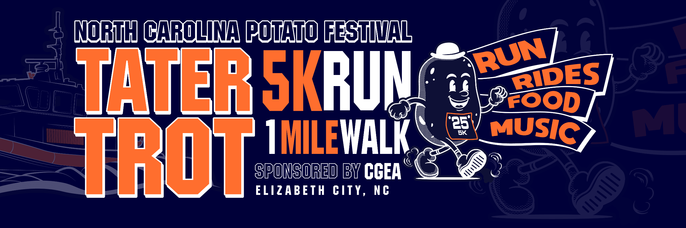 NC Potato Festival Tater Trot (5K Run & 1 Mile Walk)