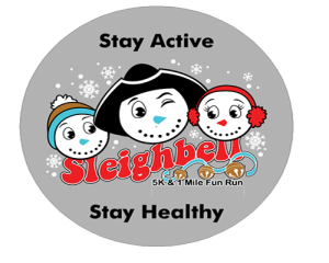 Sleighbell 5K Run/Walk logo