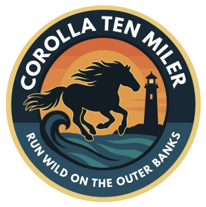 Corolla Ten Miler & 5K logo