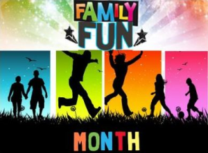 Family Fun Month 5k logo